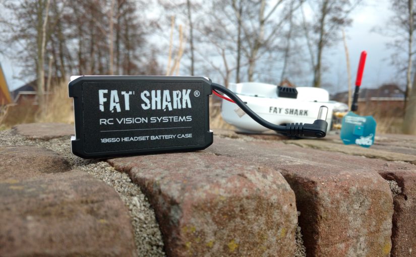 Begeleidende foto Fat Shark battery case FSV1814